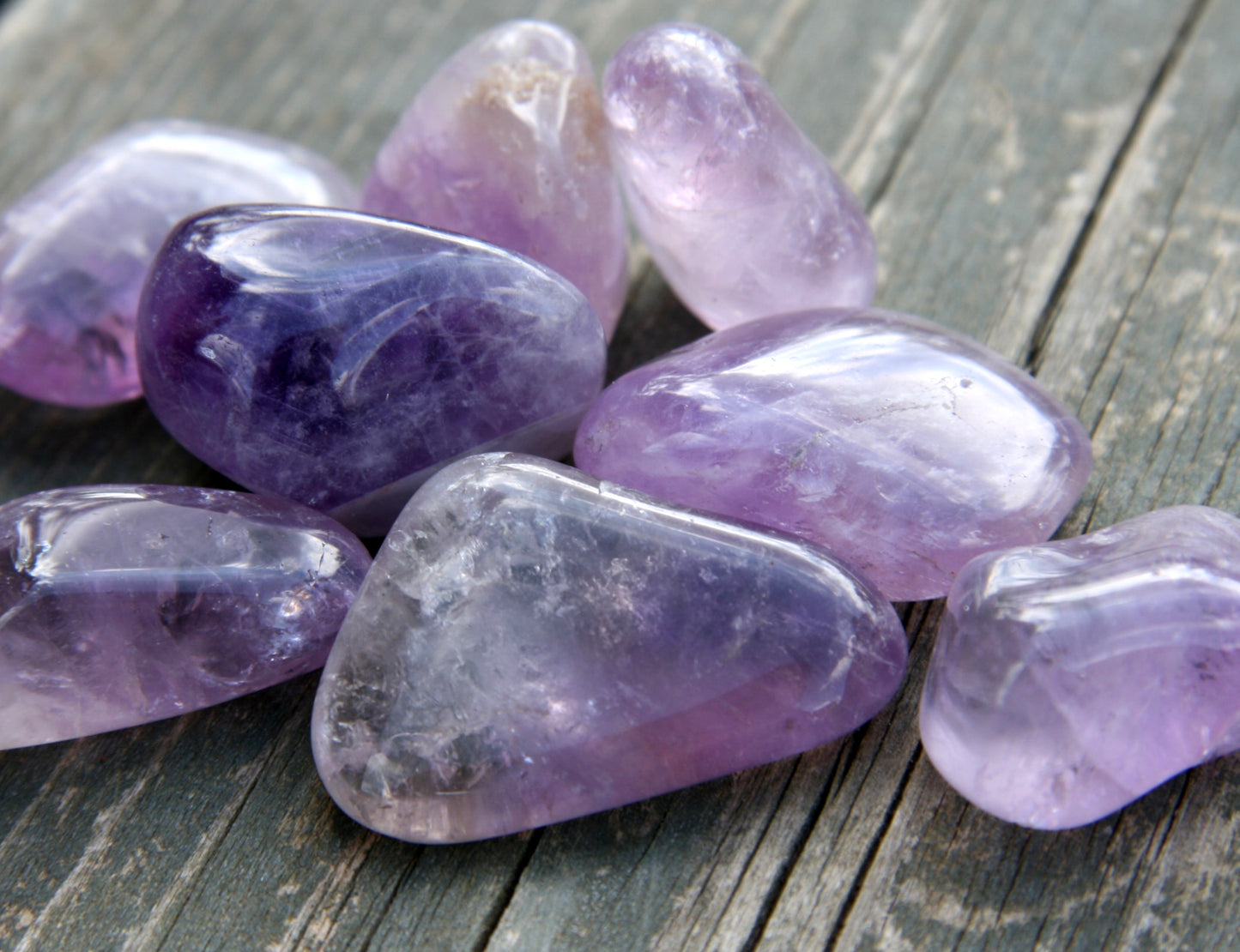 Orecchini Hoop Ametista