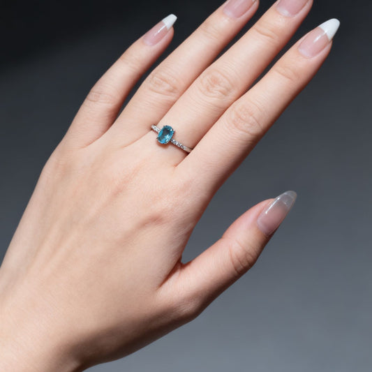 Anello Respiro d’Oceano 0.75Ct