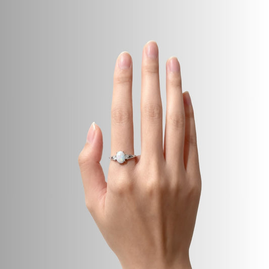 Anello Opale Divino