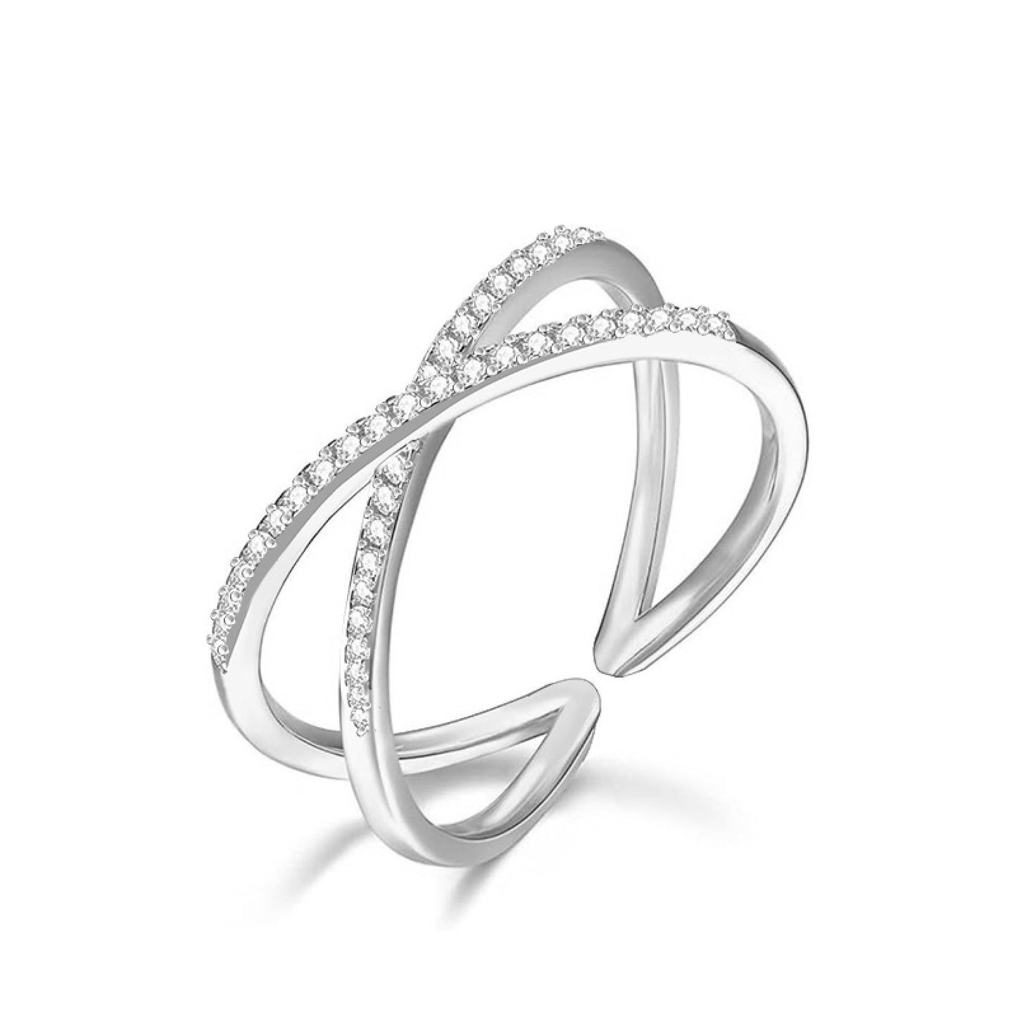 Anello regolabile Intreccio