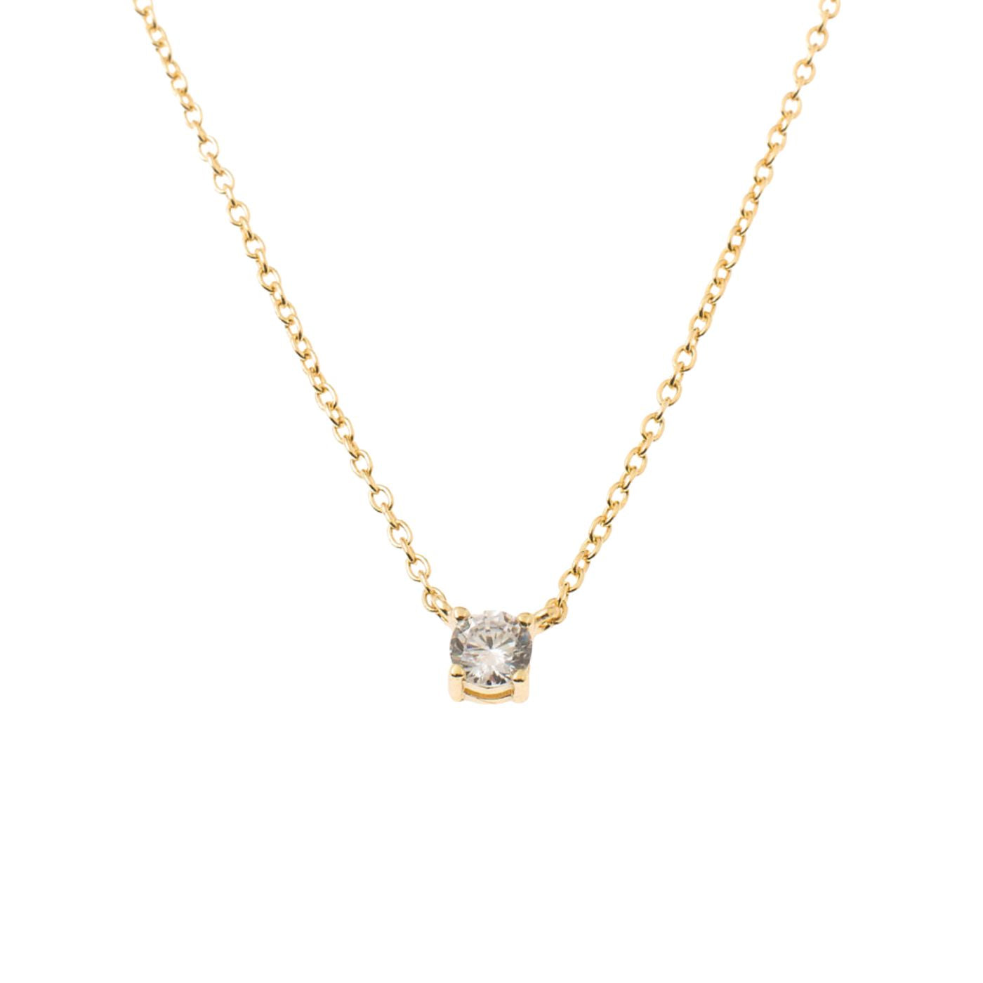 Collana Punto Luce  0.25Ct