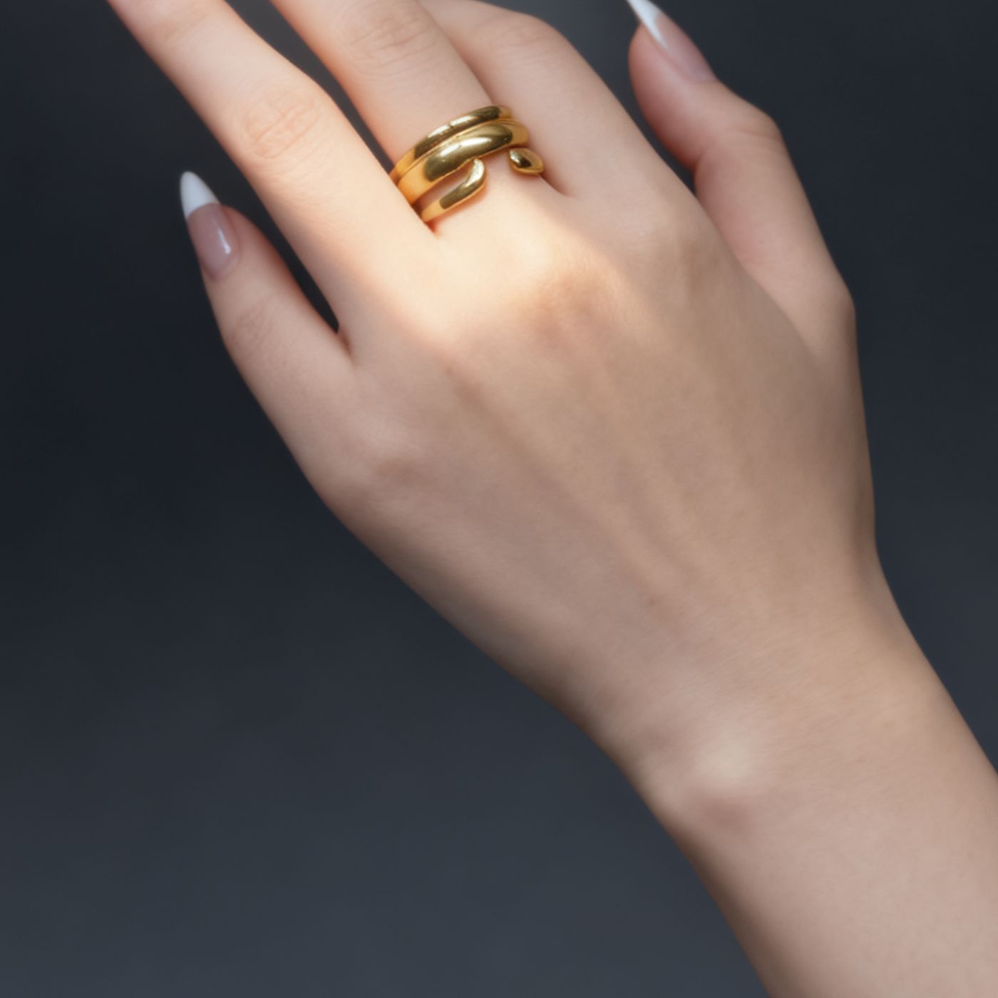 Adjustable Ellipse Ring