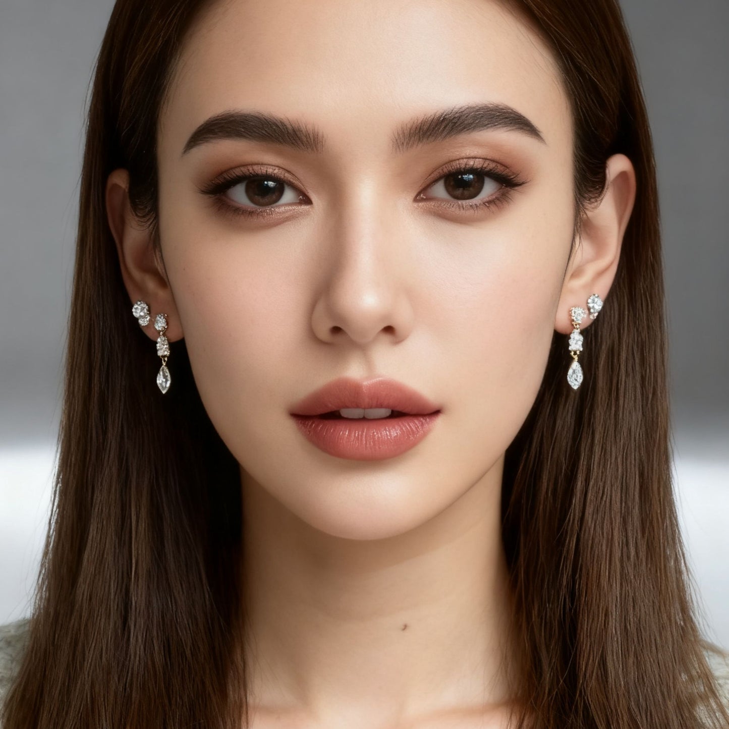 Vertical Shine Earrings