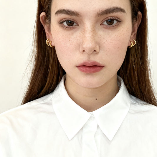 Orecchini Cerchio Liscio 12mm