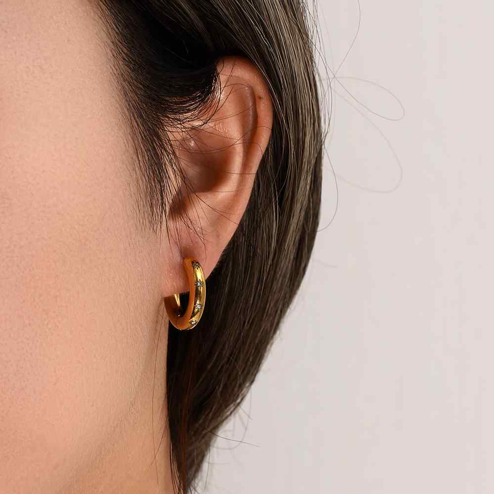 Hoop Circle Earrings