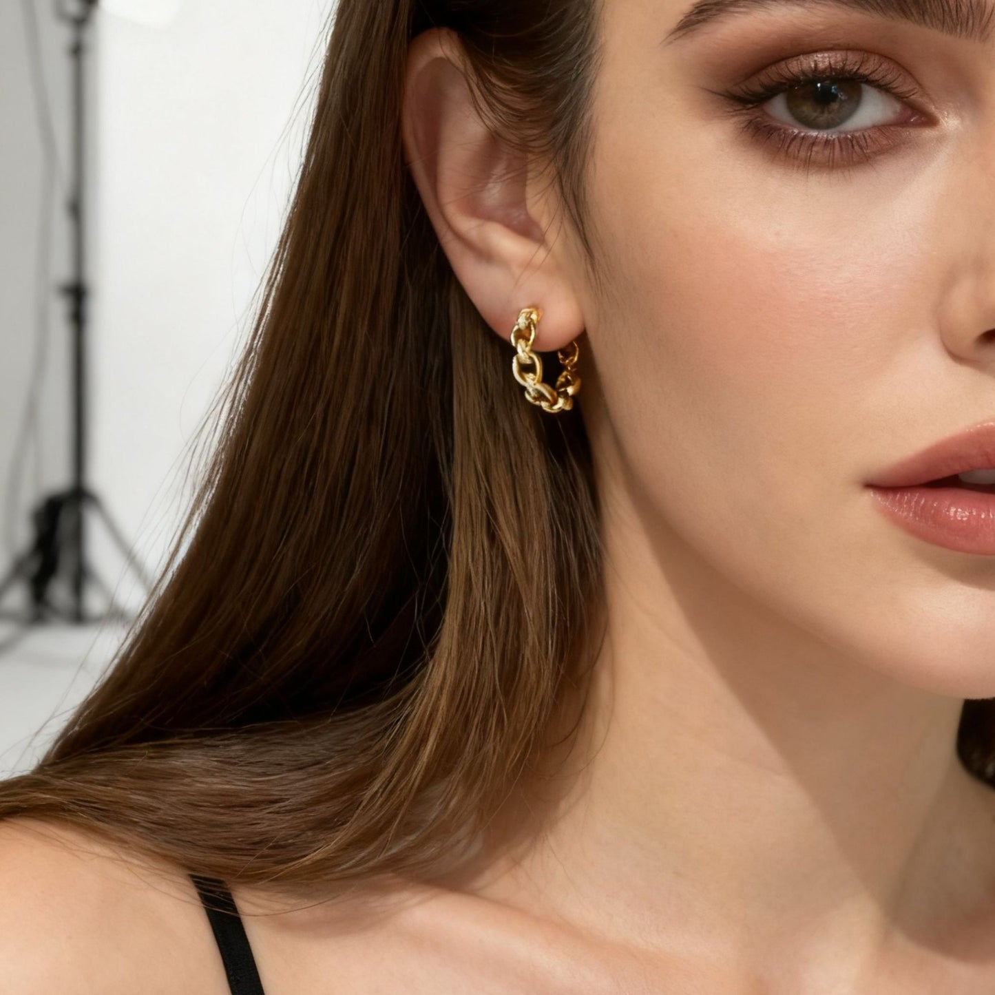 Infinity Hoop Earrings