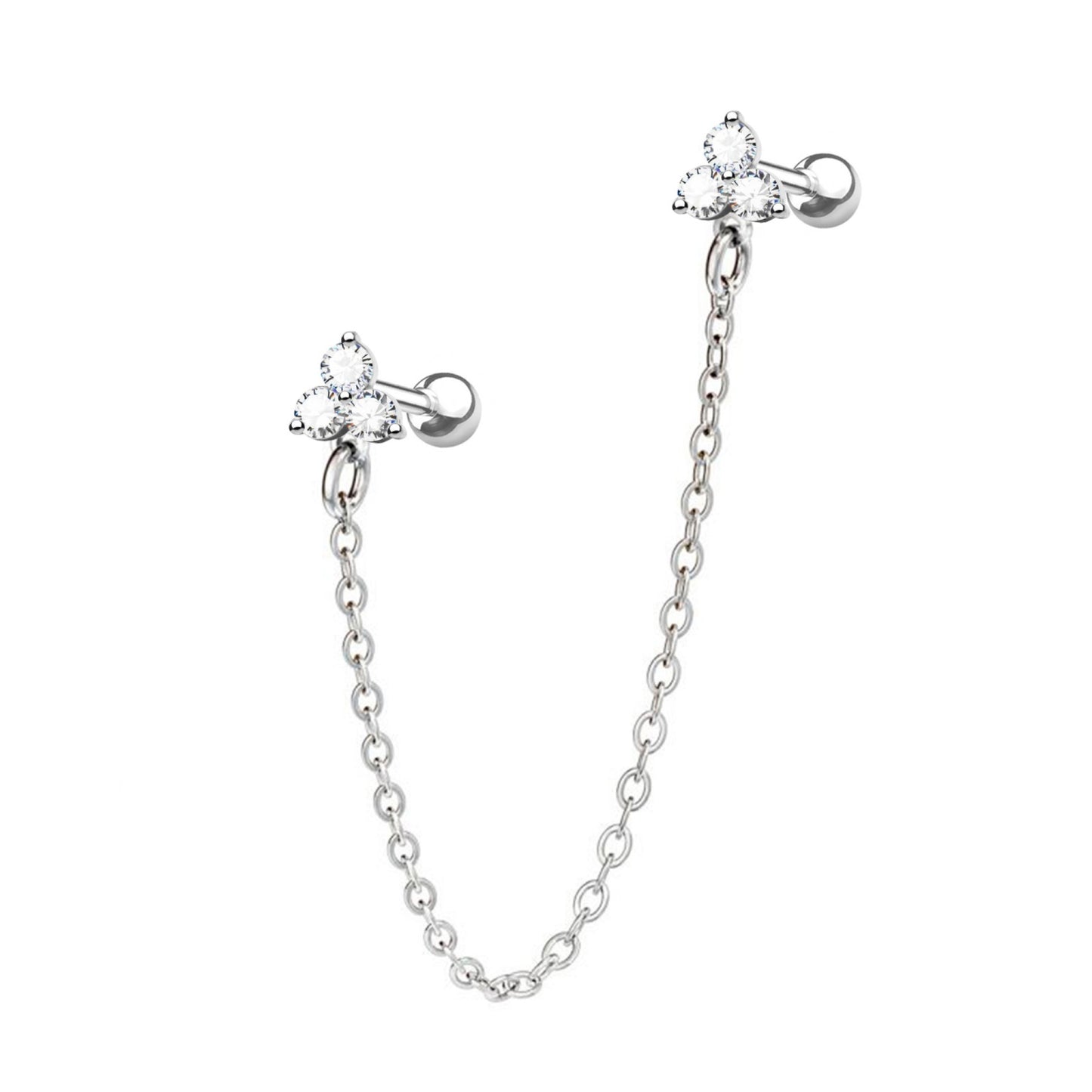 Orecchino - Duo Chain