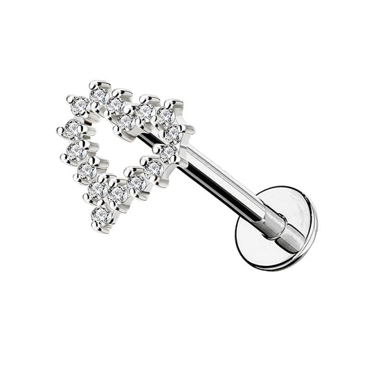 Piercing Labret - Love Luminoso