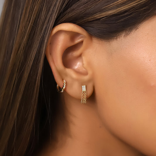 Orecchini Puro Quadro Mini