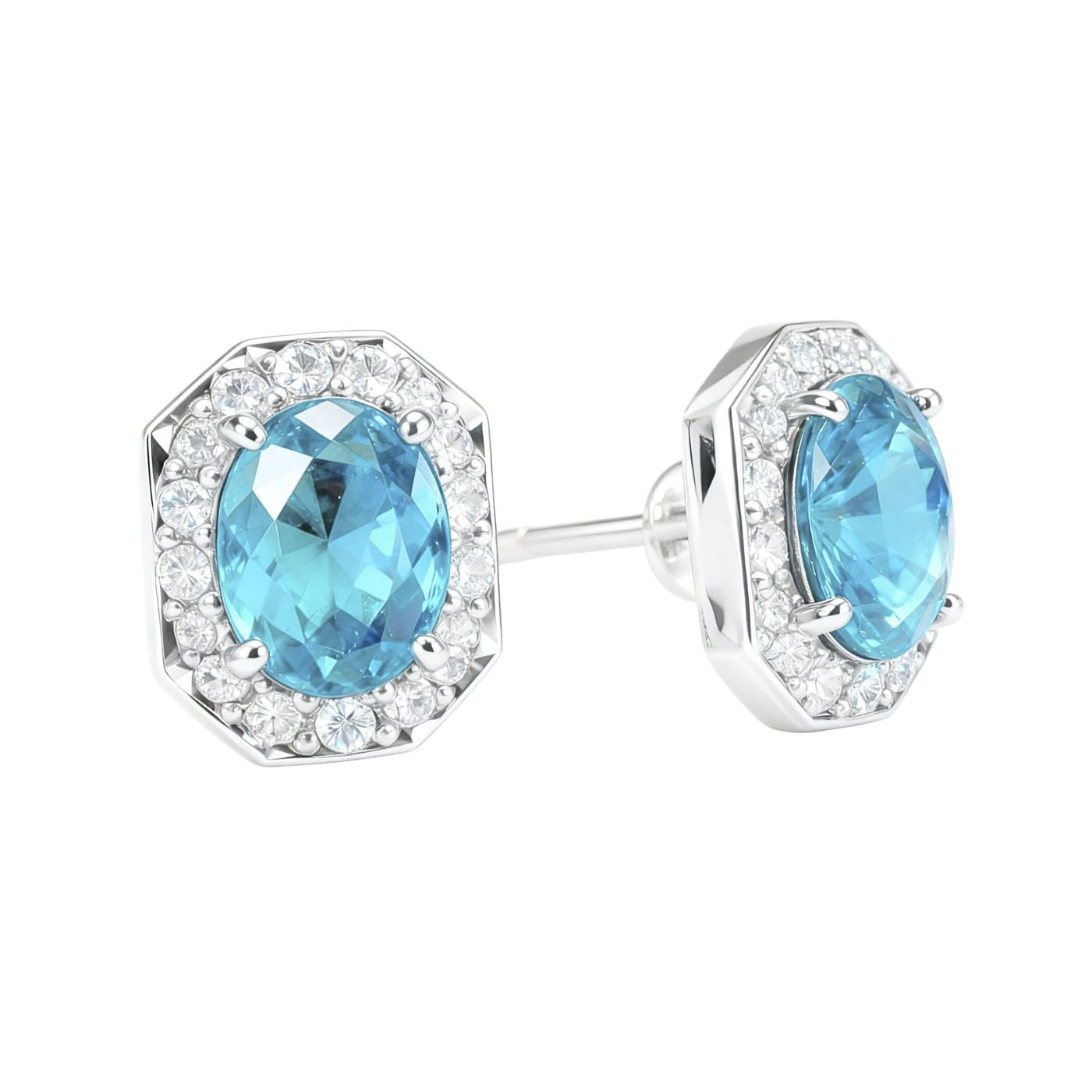 Orecchini Mini Kate Acquamarina