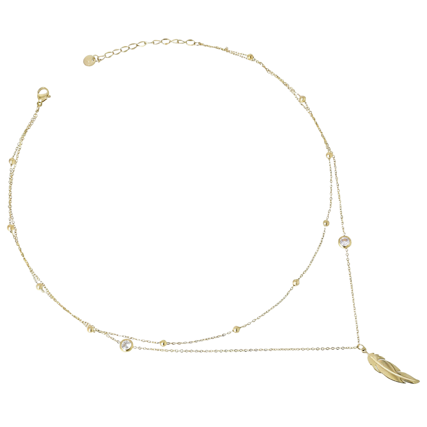 Collana Piuma di Luna