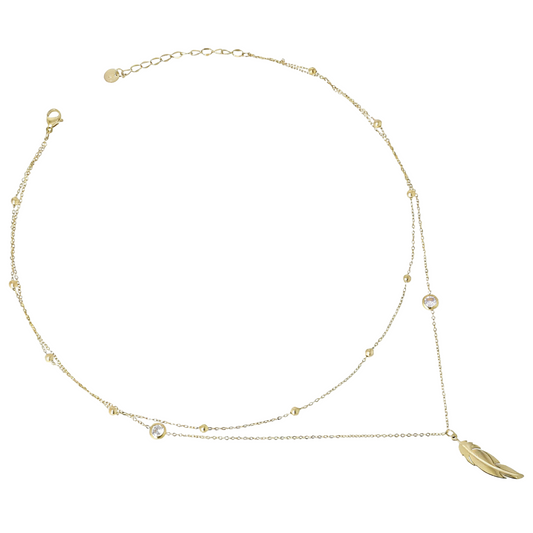 Collana Piuma di Luna