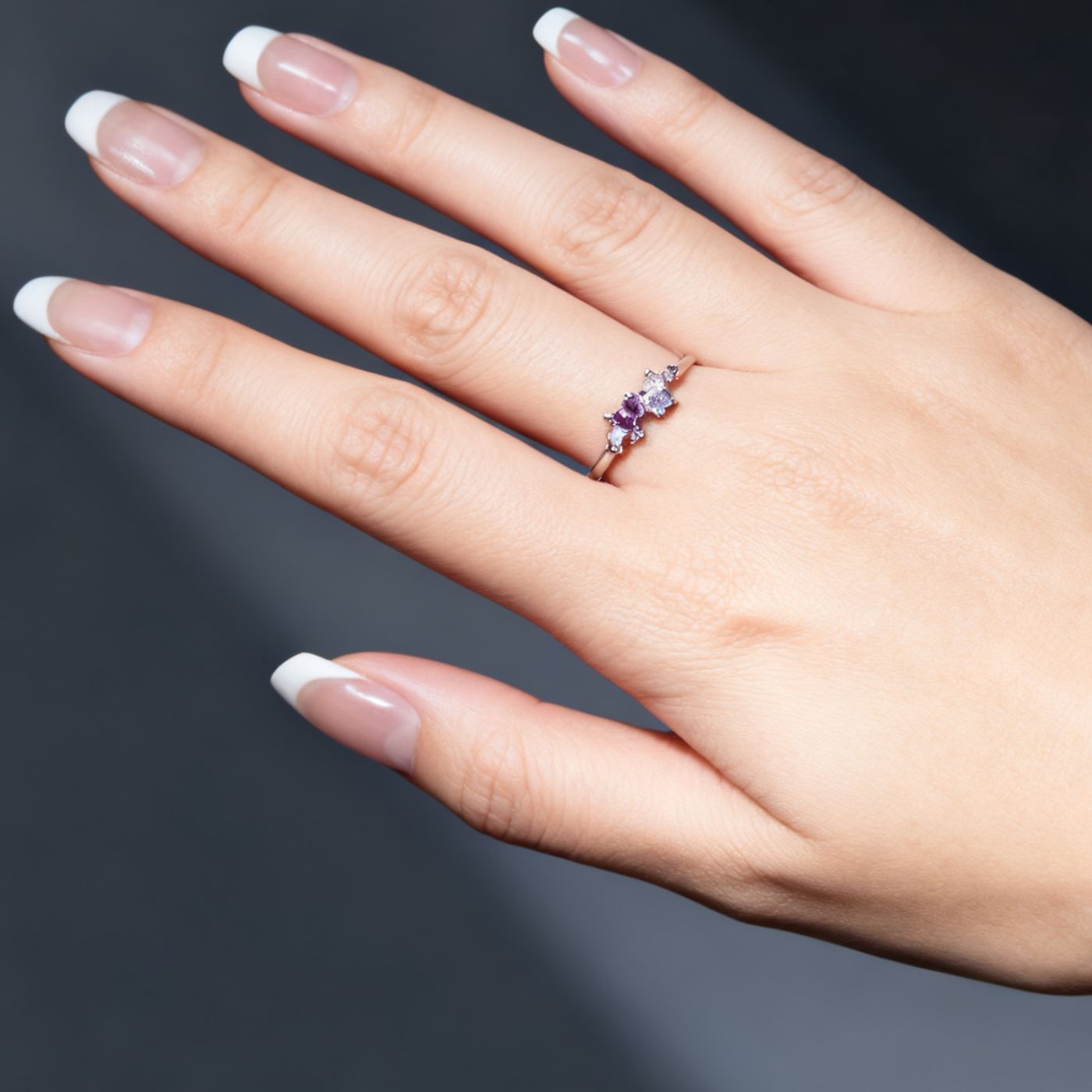 SINGULARU Anello Doppio Lines – Acciaio Placcato Oro 18K, Gioiello Donna, Taglie 10-18