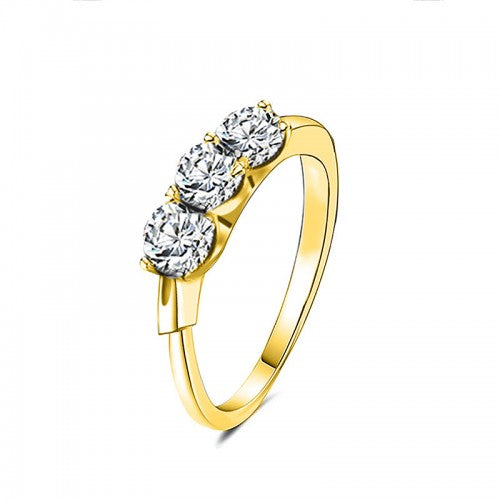 Verstellbarer Trilogy-Ring, 0,5 Karat