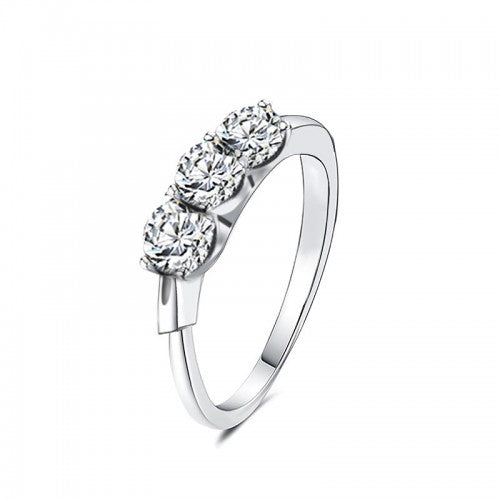 Verstellbarer Trilogy-Ring, 0,5 Karat