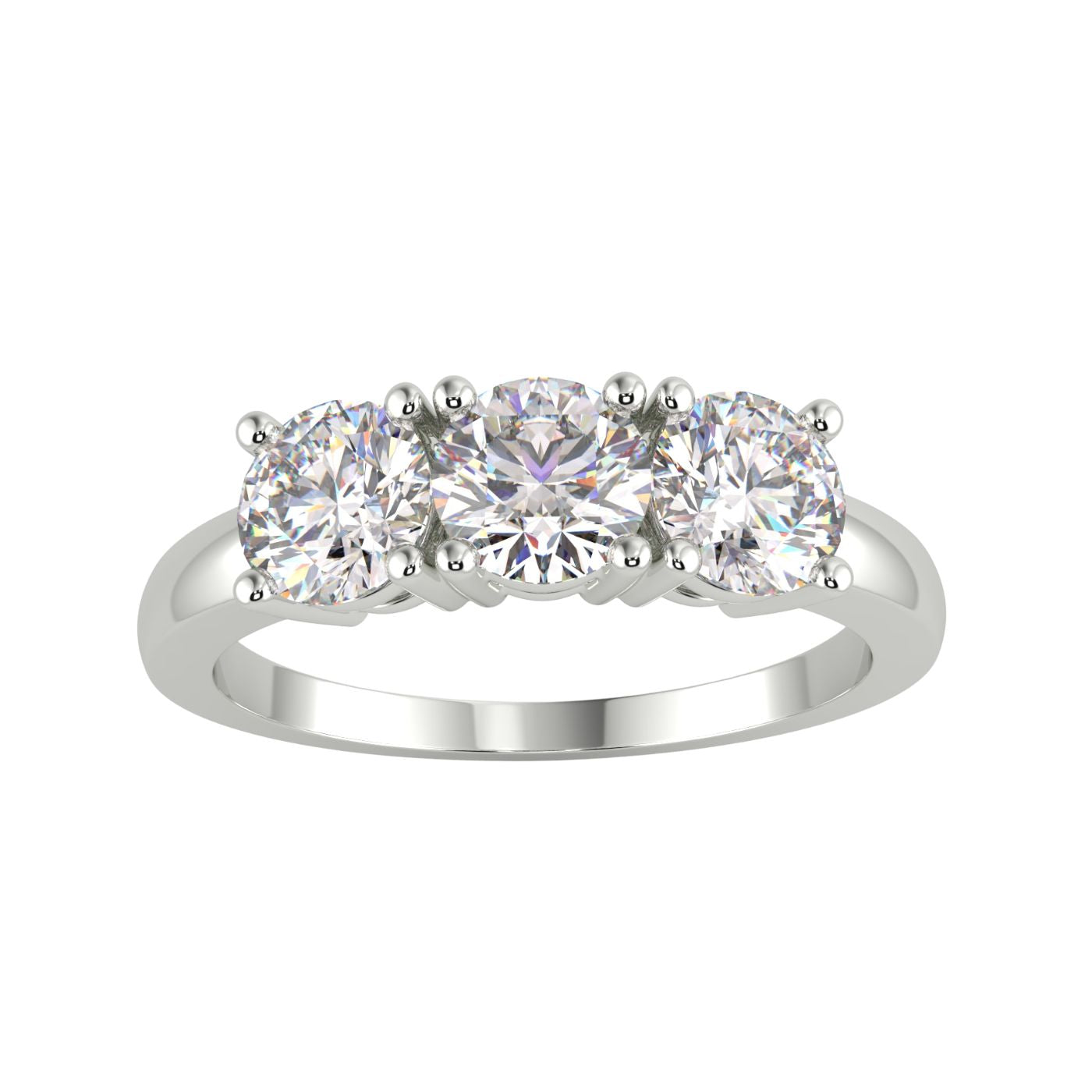 Anello regolabile Trilogy 1.5Ct