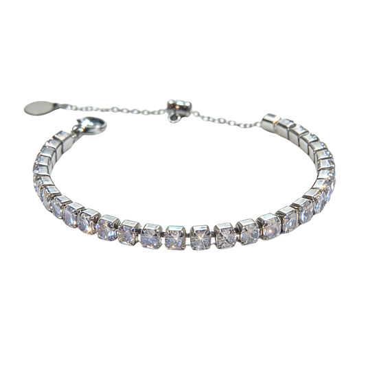 Bracciale Tennis con cursore 4mm