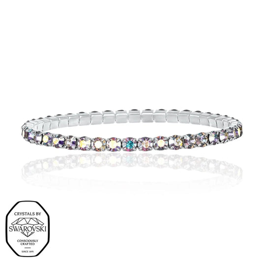 Bracelet Tennis Style - Aurora Borealis