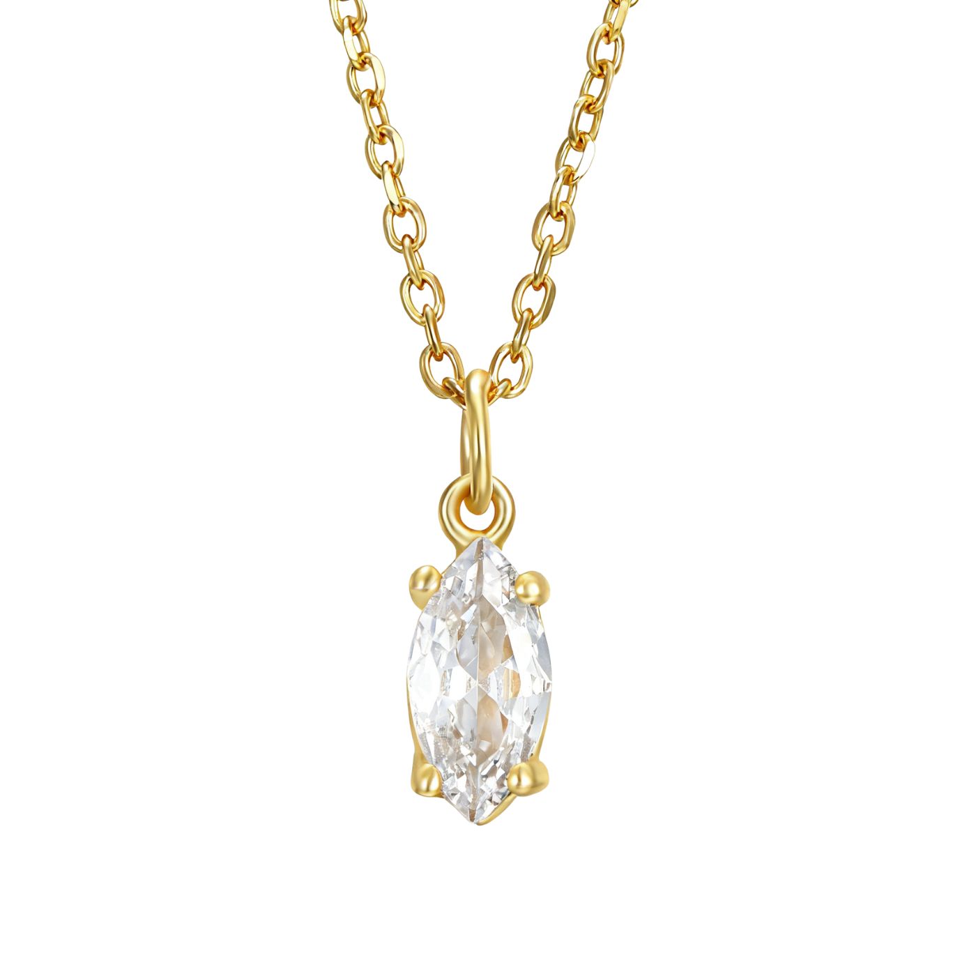 Collana Marquise 0.50Ct