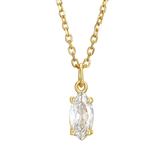 Collana Marquise 0.50Ct