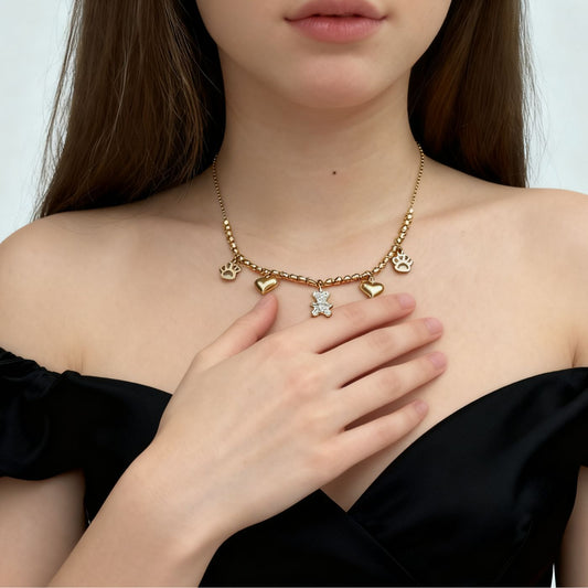 Collana Teddy Shine
