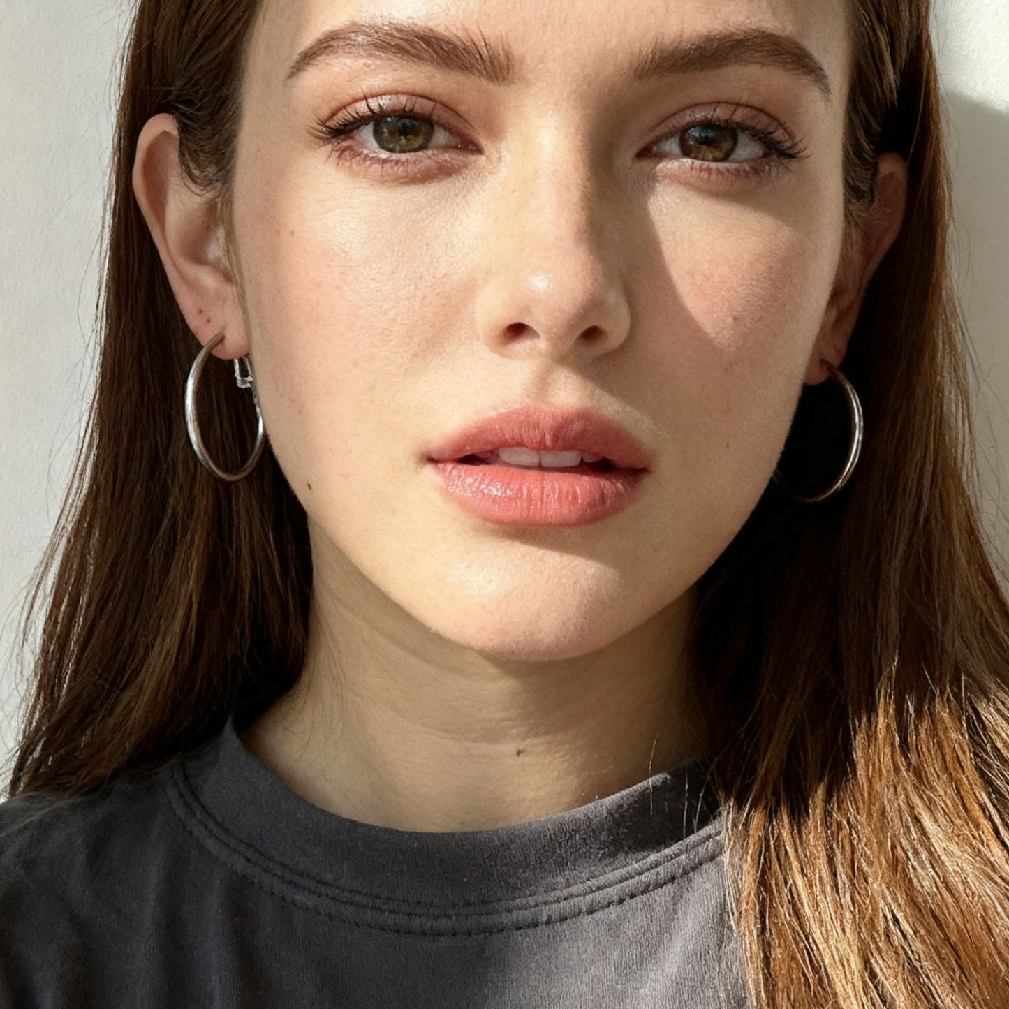 Orecchini Cerchio Liscio 30mm