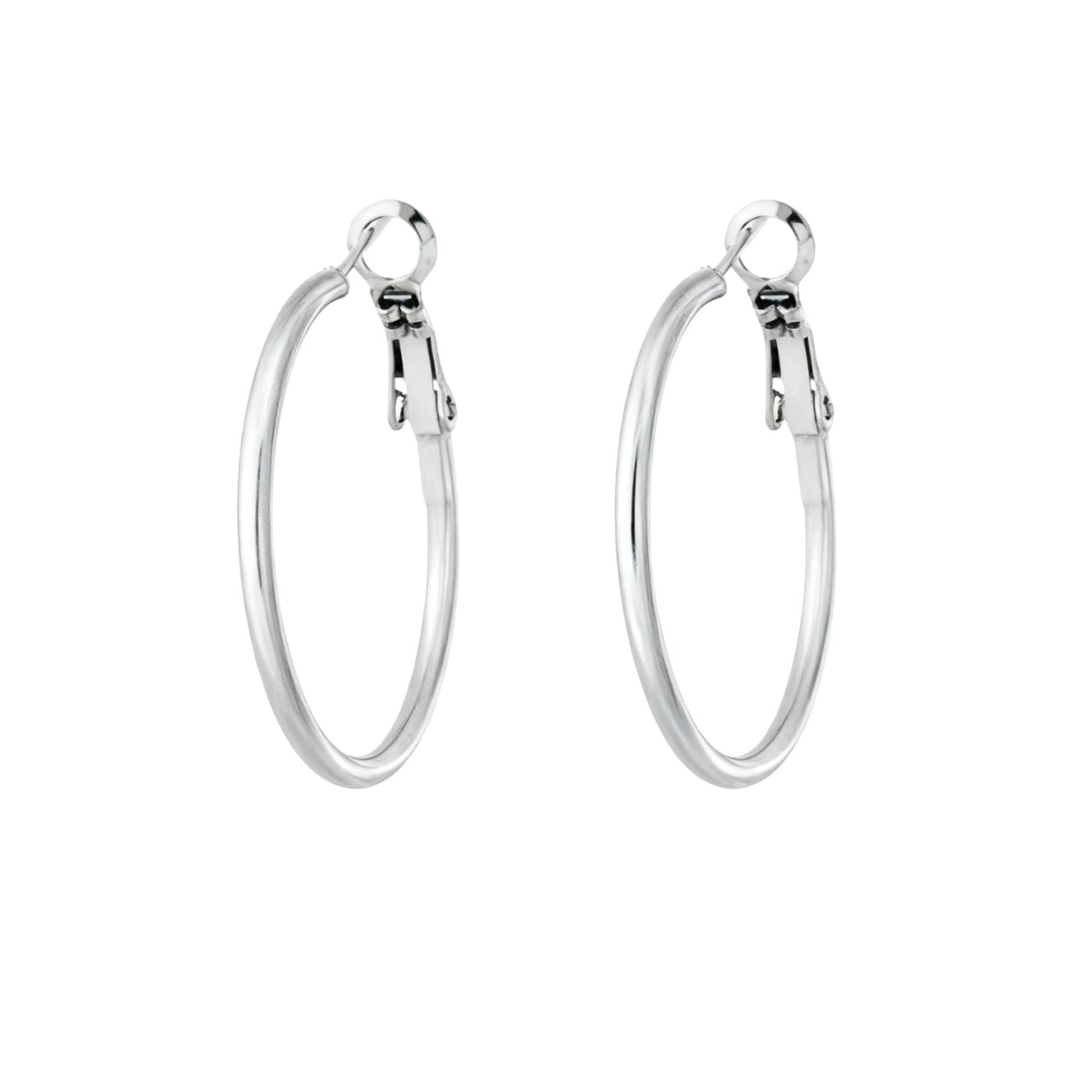 Orecchini Cerchio Liscio 30mm