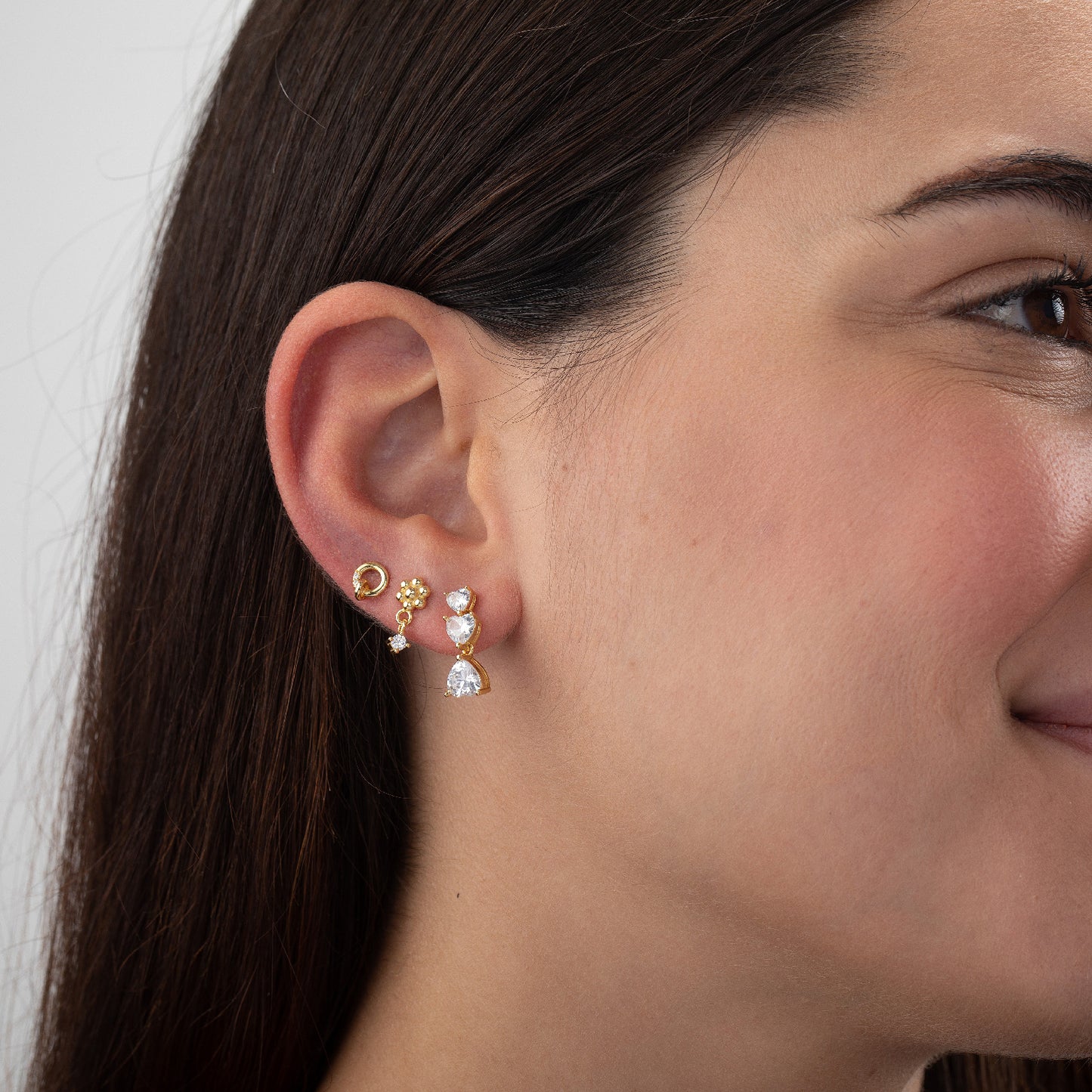 Orecchini Cuore Luminoso