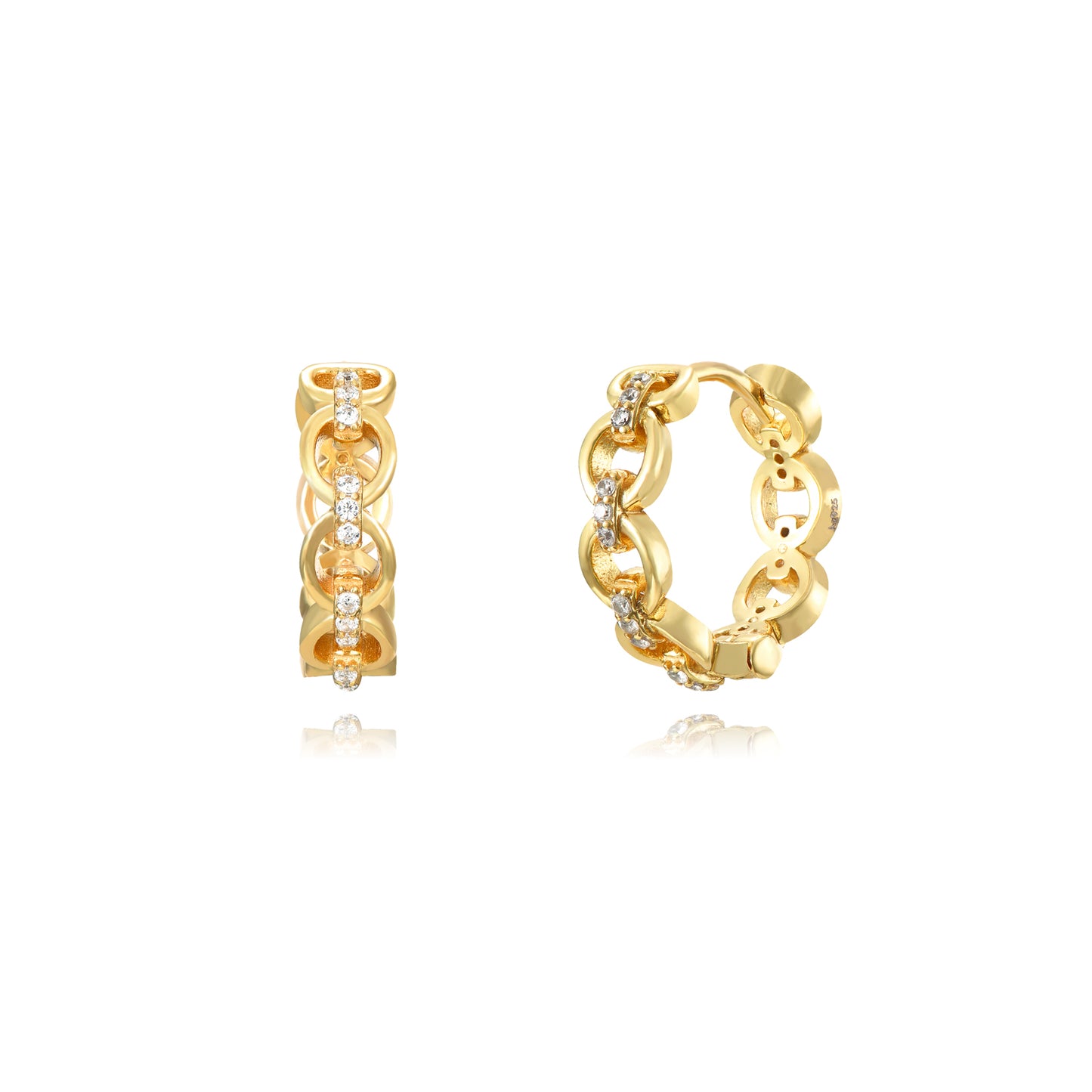 Orecchini Hoop Infinity