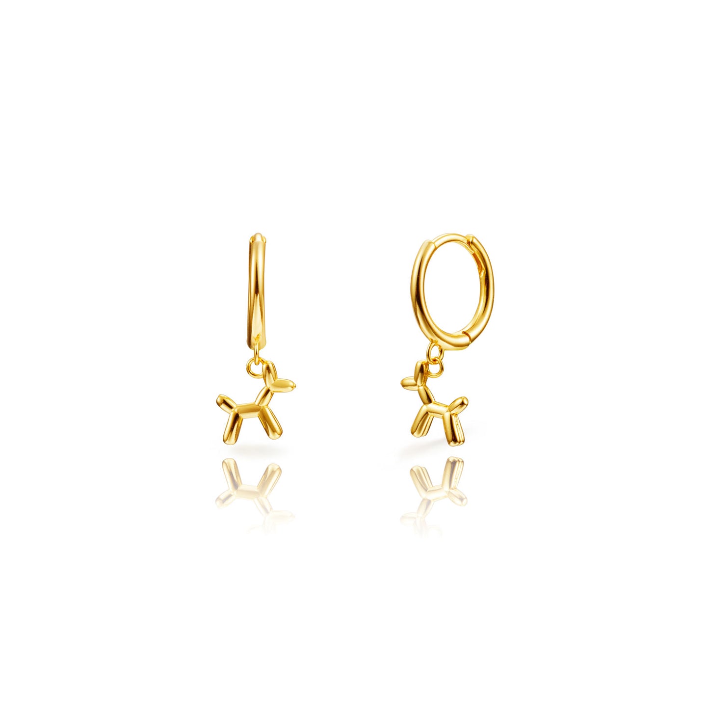 Orecchini Hoop Balloon Dog