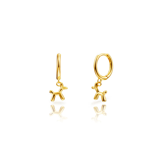 Orecchini Hoop Balloon Dog