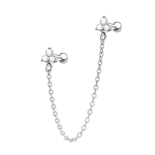 Orecchino - Duo Chain