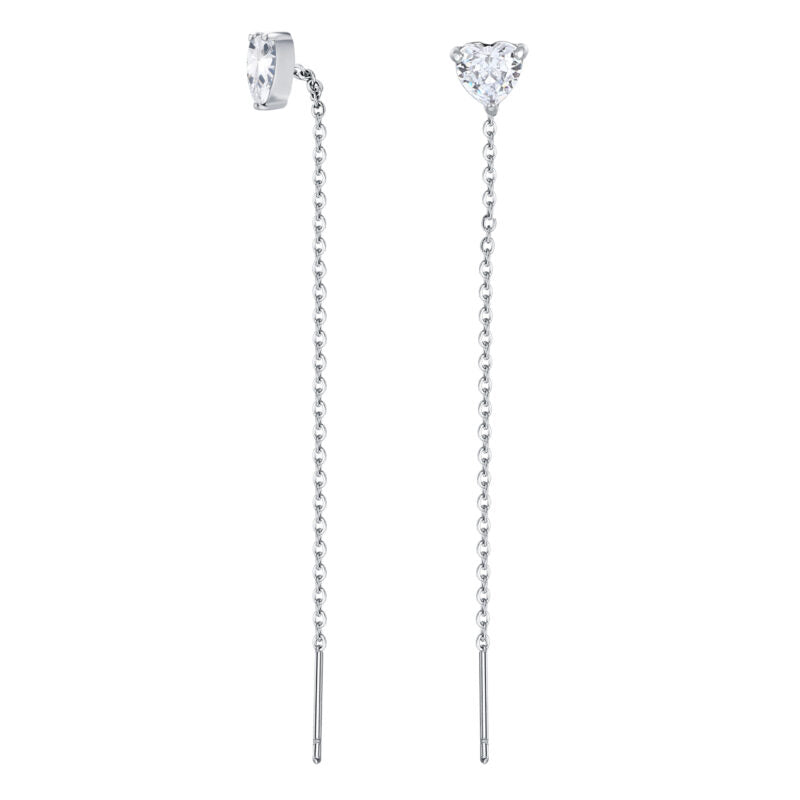 Orecchini saliscendi Cuore