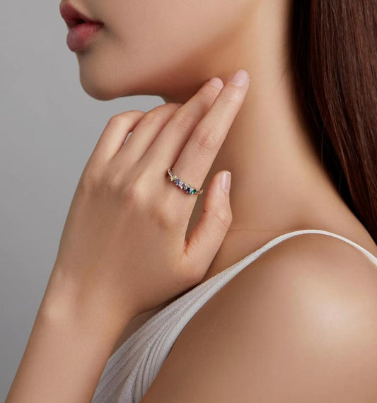 Anello regolabile Flower