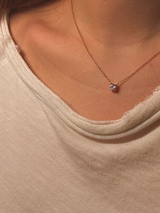 Collana Punto Luce  0.65Ct