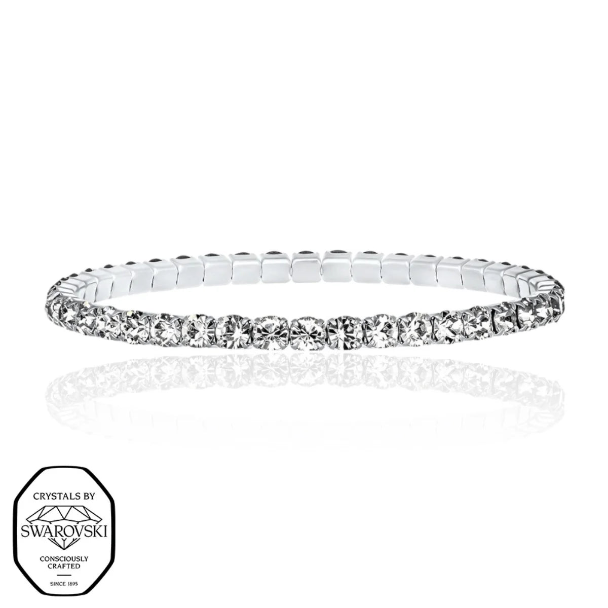 Bracelet Tennis Style - Crystal 4mm