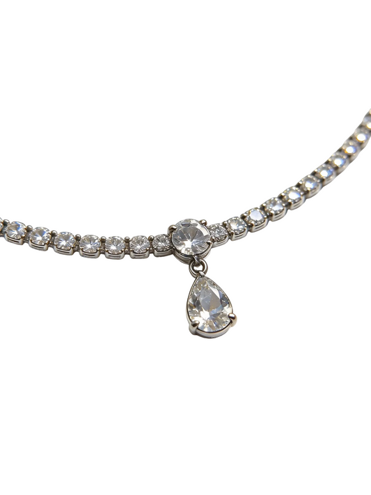 Collana Tennis con cursore 2.5mm