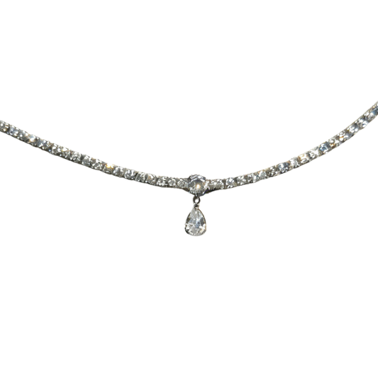 Collana Tennis con cursore 2.5mm