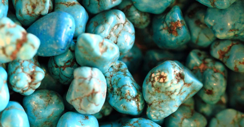 Collana Baguette Turchese