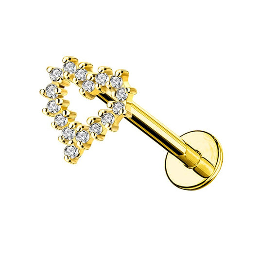 Piercing Labret - Love Luminoso