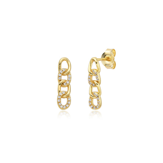 Orecchini Glamour Chain