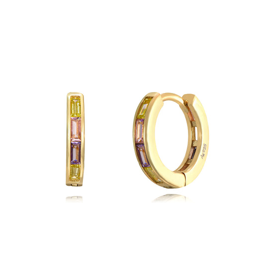 Orecchini Hoop Champagne