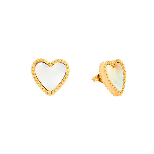 Love Mother of Pearl Earrings