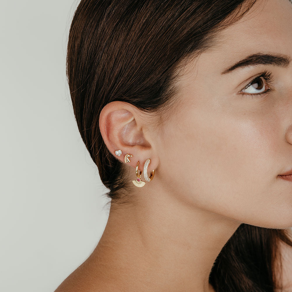 Orecchini Punto Luce Love